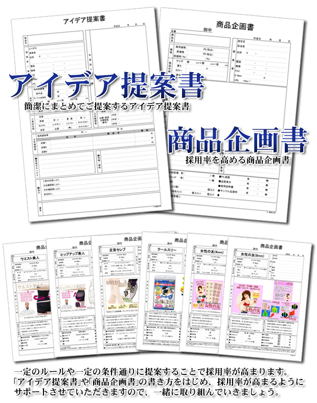 商品企画書